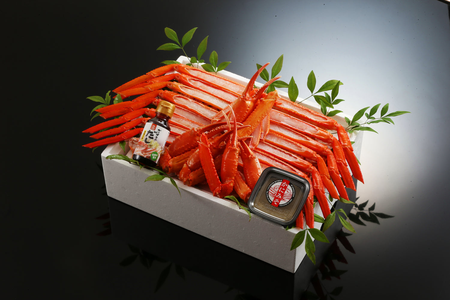 香住がに調理済　(ダシ・かに味噌付き）【冷凍】