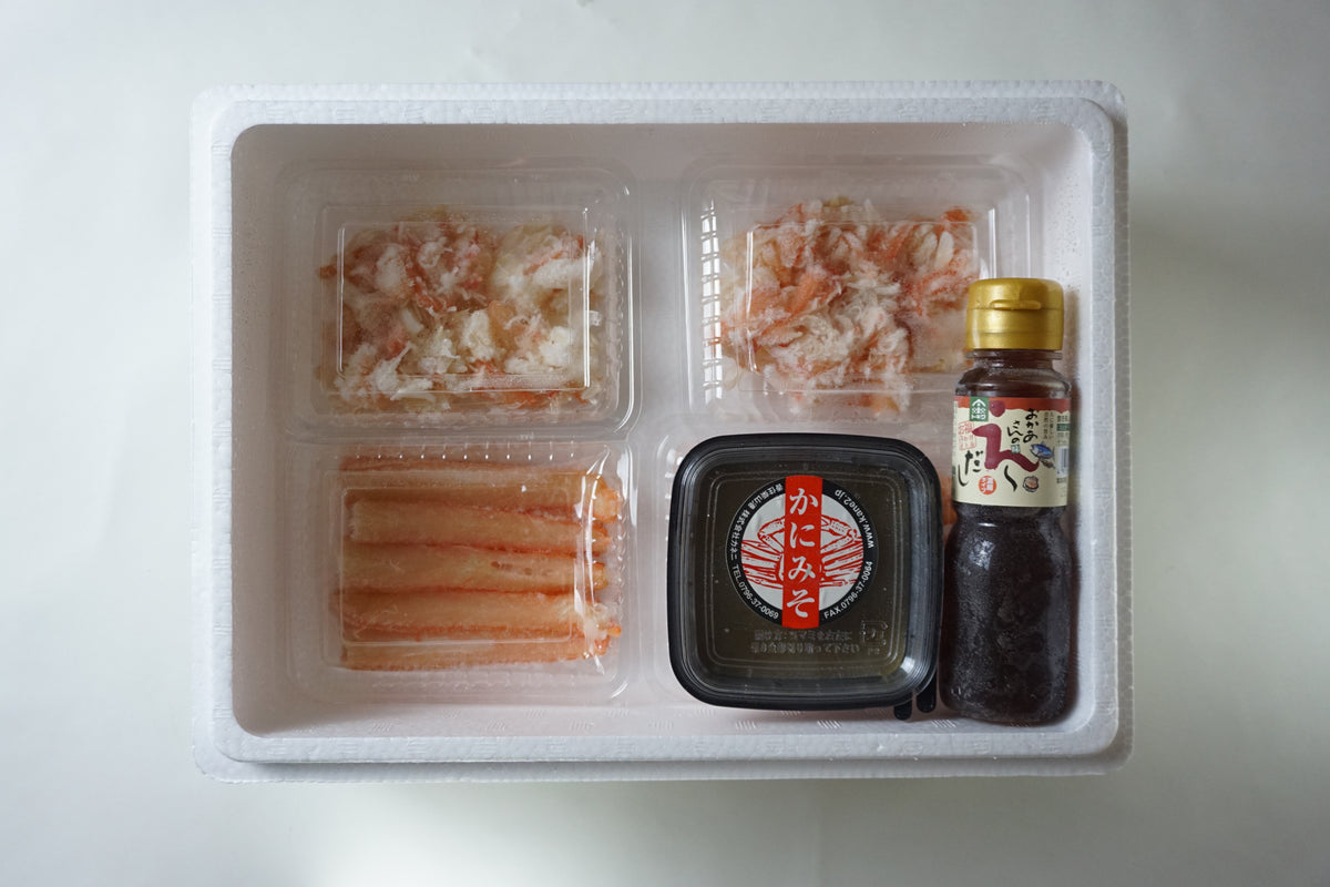 お家で簡単 香住ガニかに身丼ぶりセット                      【かにみそ小付】（2人前）限定商品