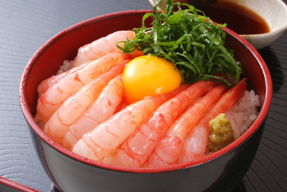 甘えび丼画像