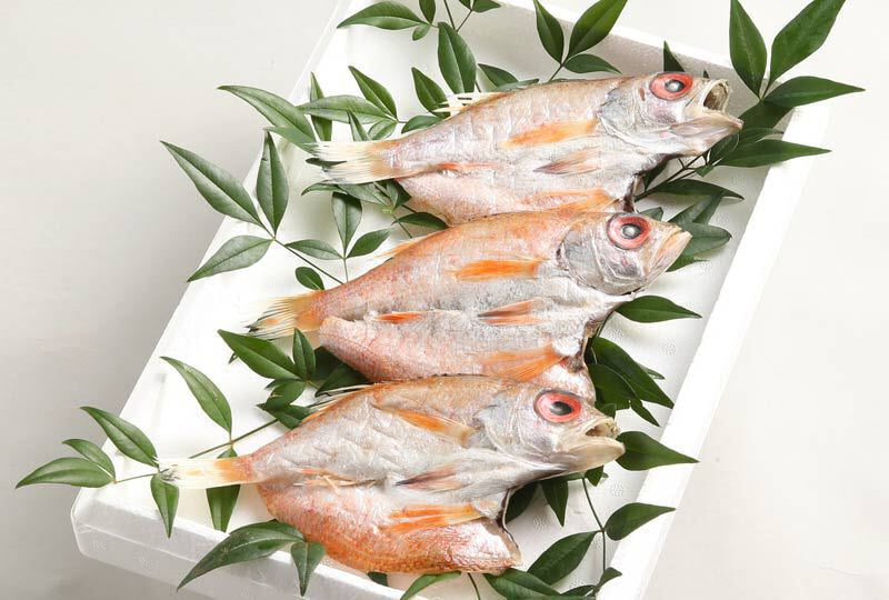 Filleted blackthroat seaperch (dried fish) [frozen]