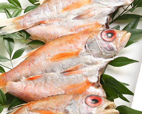 Filleted blackthroat seaperch (dried fish) [frozen]