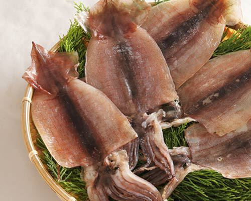 Dried squid (dried overnight) [frozen]